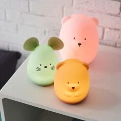 NATTOU Veilleuse Medium Ours Caramel 12cm Silicone 8 NATTOU Veilleuse Medium Ours Caramel 12cm Silicone -NATTOU Boutique jo060476643 3