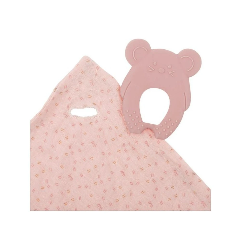 NATTOU Anneau De Dentition Avec Doudou Rose 2 NATTOU Anneau De Dentition Avec Doudou Rose – Image 2