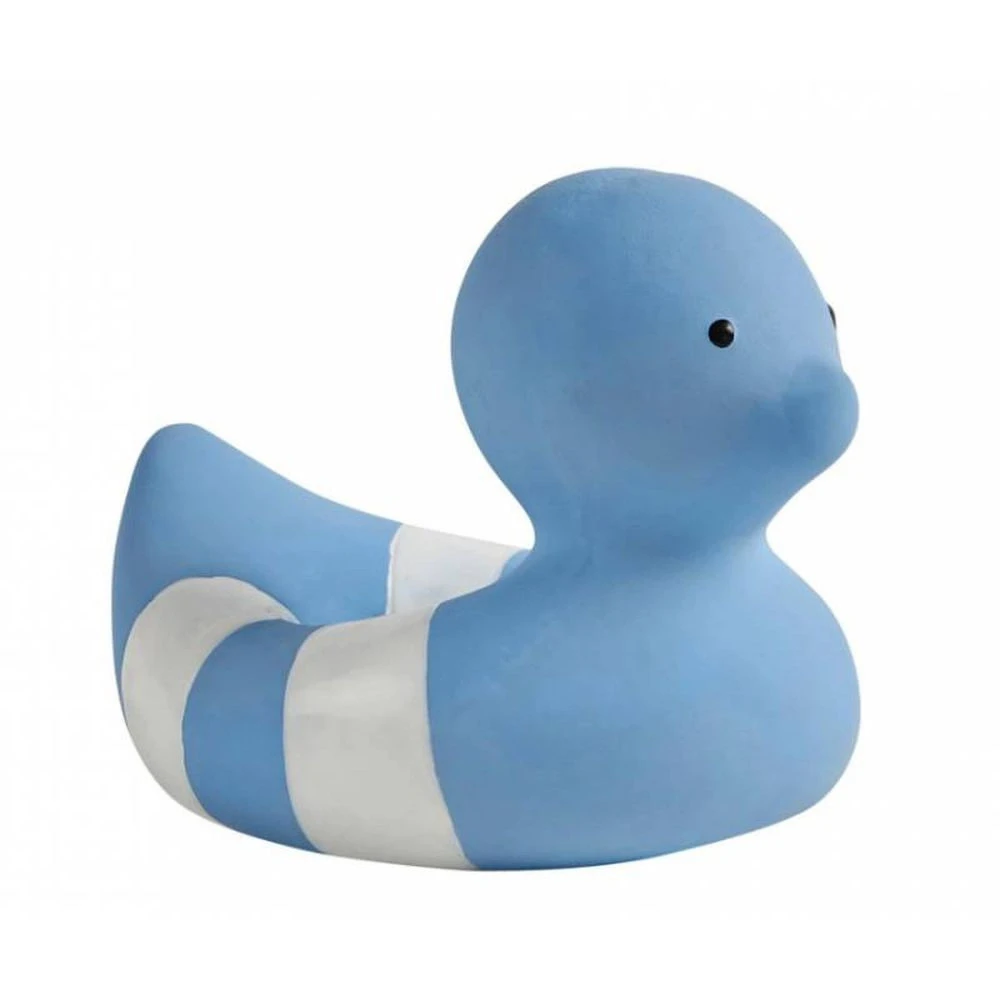 NATTOU Canard Bouée Caoutchouc Bleu 1 NATTOU Canard Bouée Caoutchouc Bleu