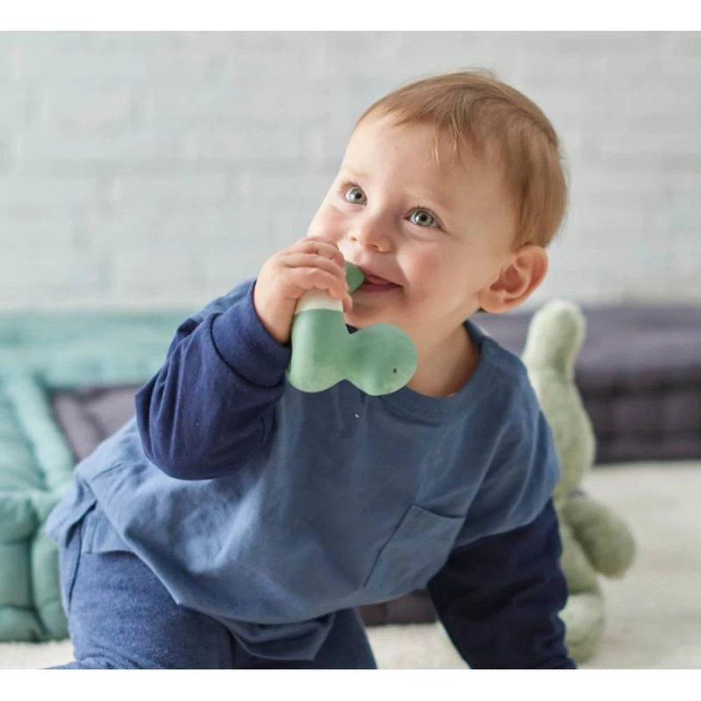 NATTOU Canard Bouée Caoutchouc Bleu 2 NATTOU Canard Bouée Caoutchouc Bleu – Image 2