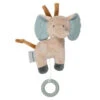 NATTOU Peluche Bébé Mini-musical Axel éléphant