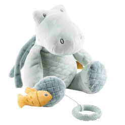 NATTOU Peluche Musicale Roméo Le Croco