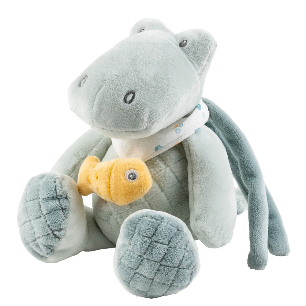 NATTOU Mini Peluche Musicale Roméo Le Croco 1 NATTOU Mini Peluche Musicale Roméo Le Croco