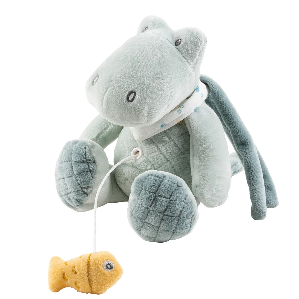 NATTOU Mini Peluche Musicale Roméo Le Croco 2 NATTOU Mini Peluche Musicale Roméo Le Croco – Image 2
