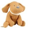NATTOU Peluche 28 Cm Charlie Le Chien Jacquard Caramel