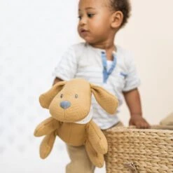 NATTOU Peluche 28 Cm Charlie Le Chien Jacquard Caramel -NATTOU Boutique jo083488009 4