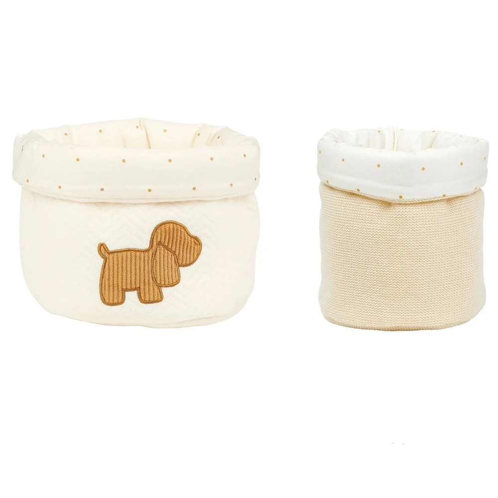 NATTOU Set 2 Panières Charlie 1 NATTOU Set 2 Panières Charlie